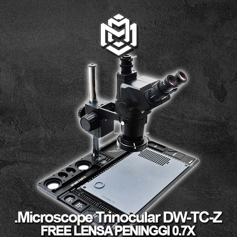 Jual Microscope Trinocular DWTCZ / MICROSCOPE TRINOKULER DIGITAL WAYS