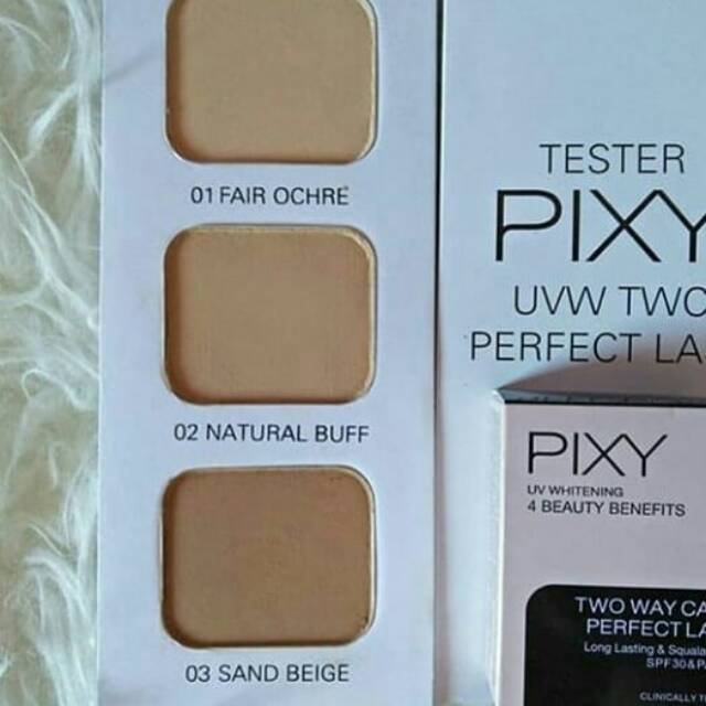 PIXY UV Whitening 4 Beauty Benefit Perfect Last Two Way Cake