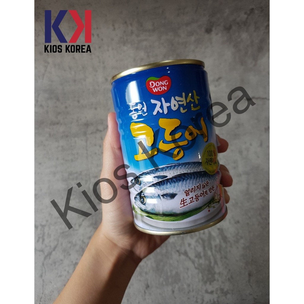 

Dongwon Boiled Mackerel in Can - Ikan Makarel / Mackarel Kaleng Korea 400gr