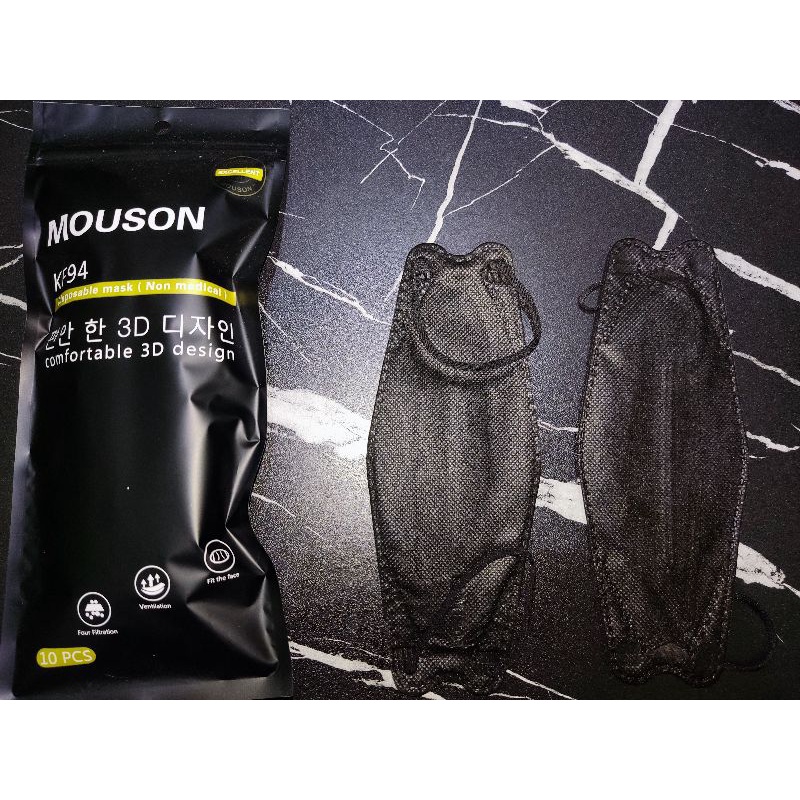 Masker Mouson/We Mask/FiltCare KF94 (isi 10pcs) 4 ply