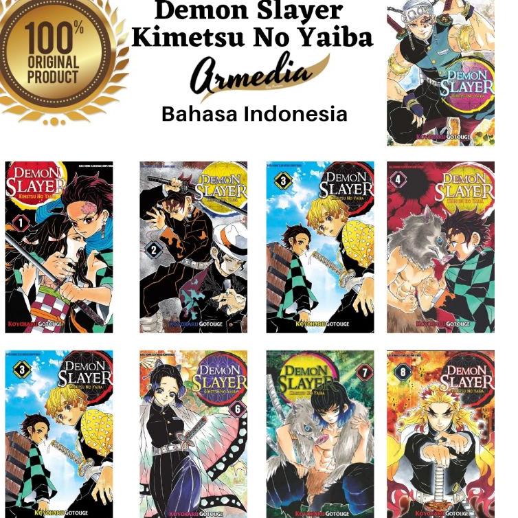[KODE 68F7V] MANGA Demon Slayer Kimetsu no Yaiba (Bahasa Indonesia)