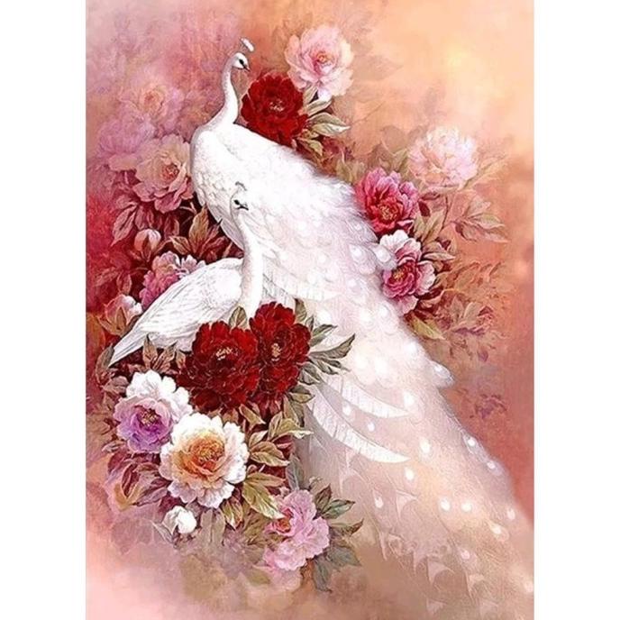 5D DIY Full Drill Square Diamond Painting Dandelion Cross Stitch