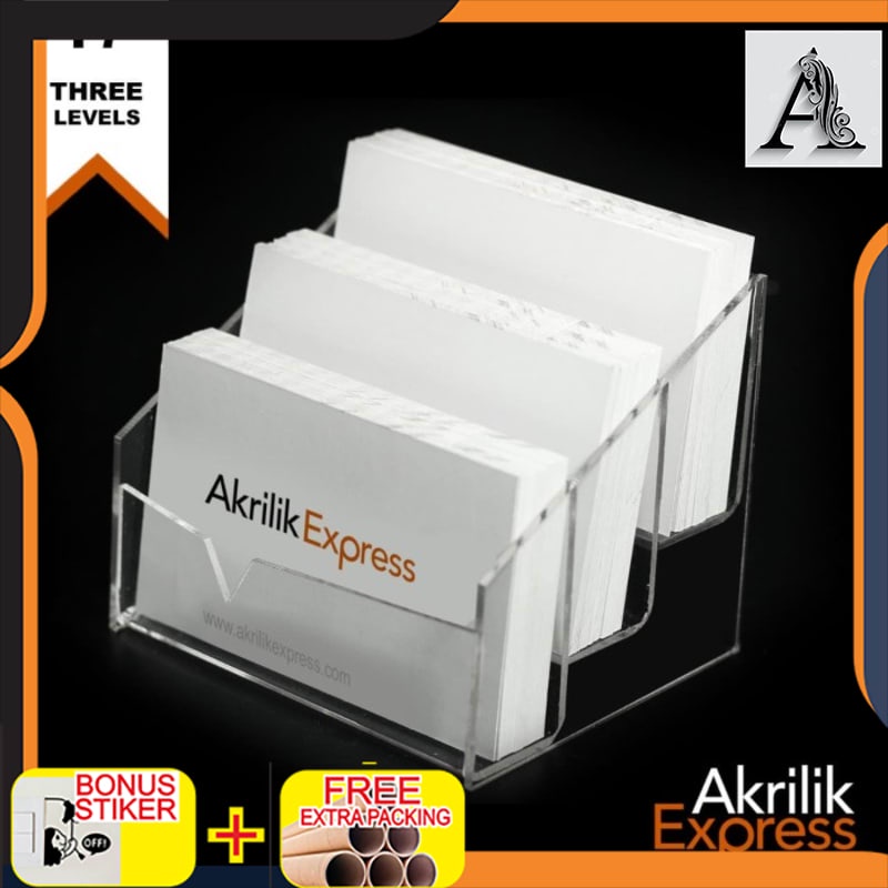 

Promo Tempat Kartu Nama acrylic / display kartu nama / tempat kartu nama Y7