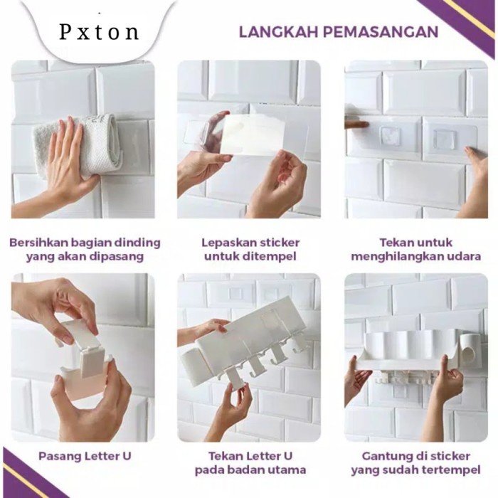 Rak Sikat Gigi D26 DISPENSER Tempat Sikat Gigi /Skincare/dispenser odol, rak toilet kamar mandi