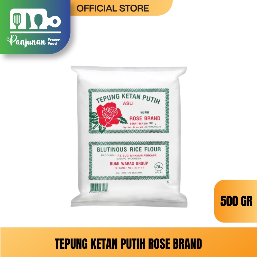 

Tepung Ketan Putih Rose Brand 500 Gram