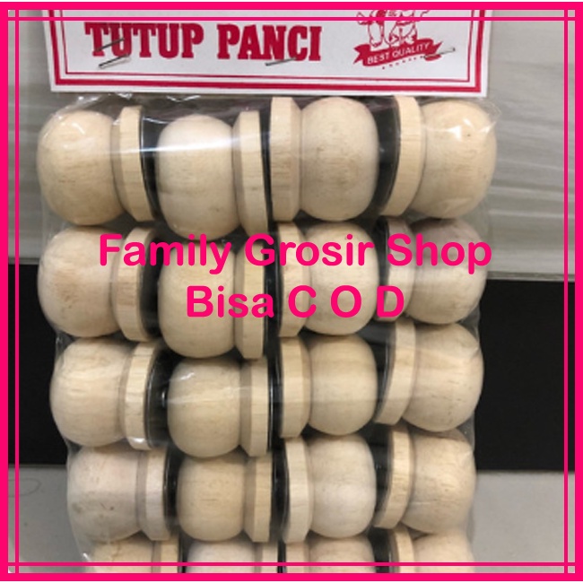 Pegangan Tutup Panci Pentol Kenop Tutup Panci