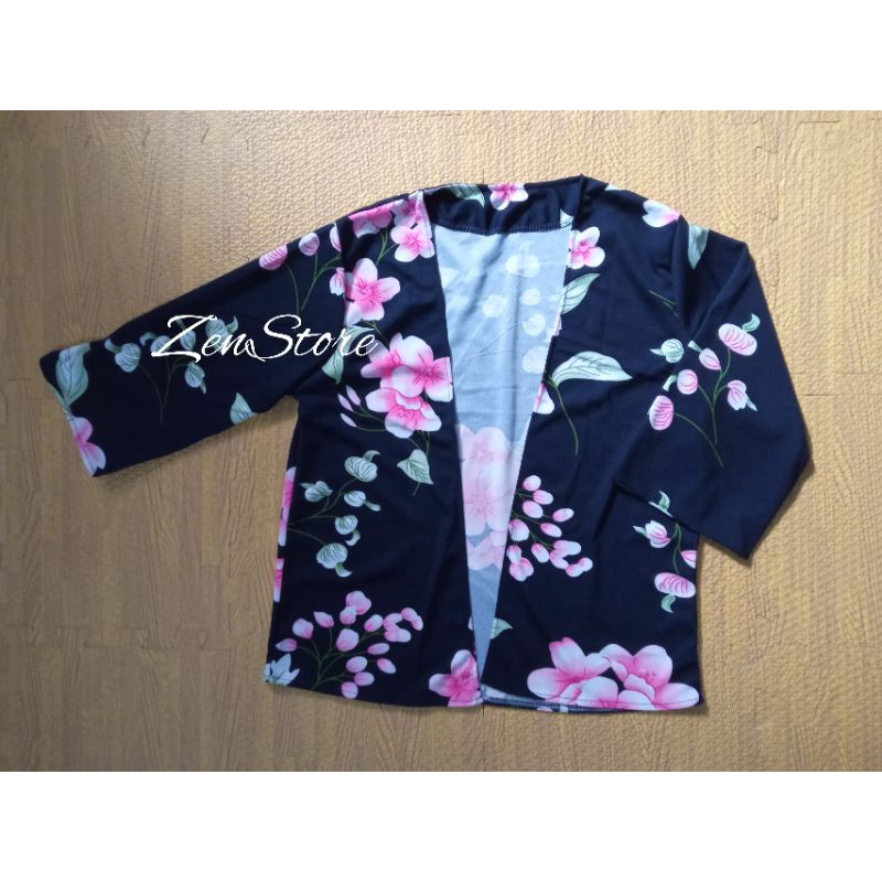 cardi Flowery cardiga  kekinian outer xardigan motif bunga