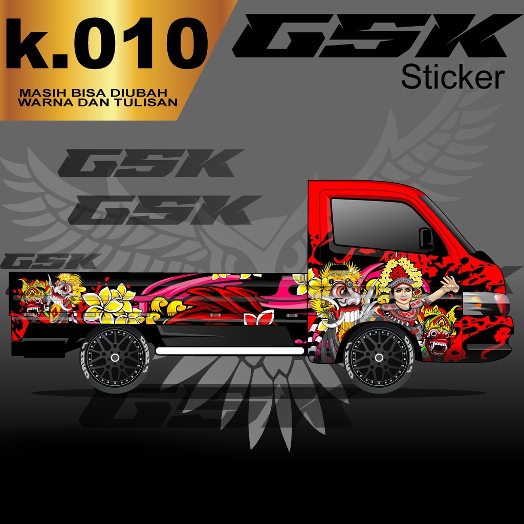 Decal Sticker New Carry Pick Up-Stiker Carry New k.010