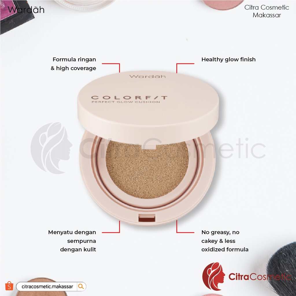 Wardah Colorfit Perfect Glow Cushion Series