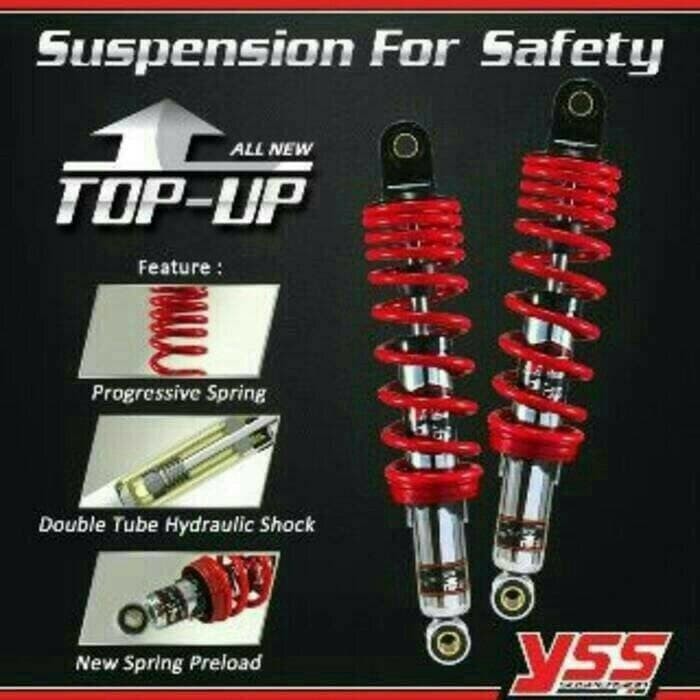Shockbreaker YSS Top Up 340MM / Shock Yss Supra Blade Revo Tiger Verza