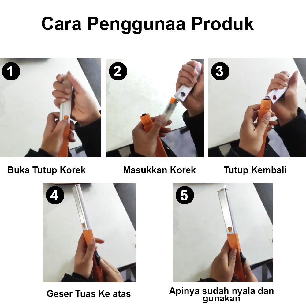 FM - Pemantik Api FREE Korek Api Gas Lighter