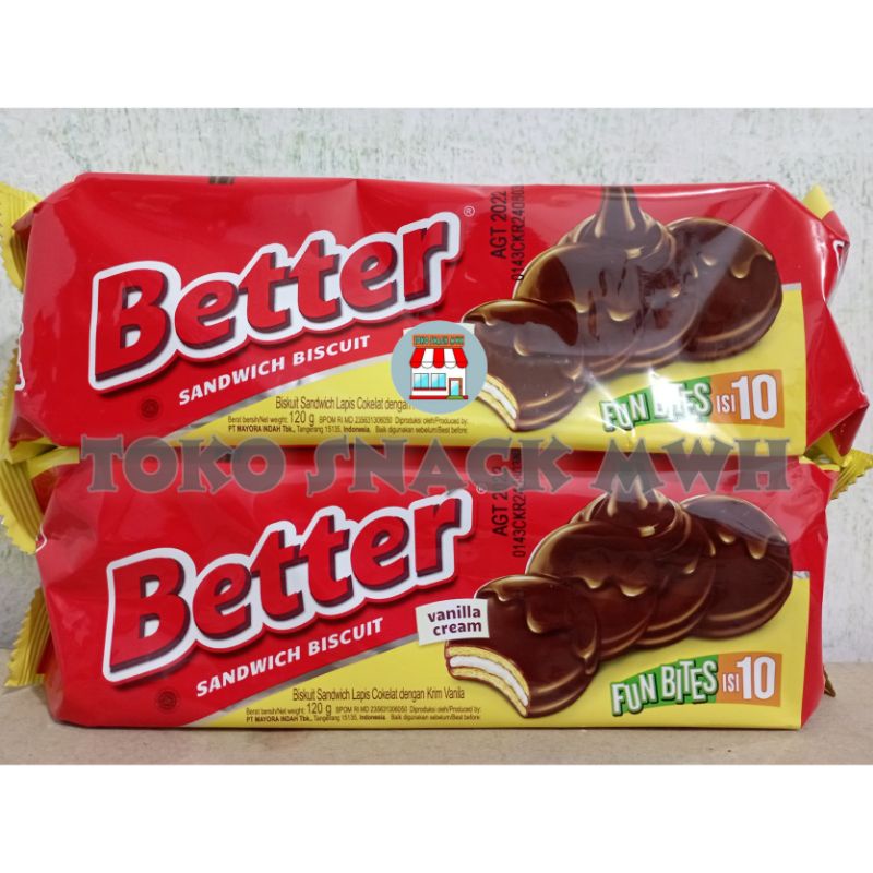 

Better Sandwich Fun Bites isi 10 120gr