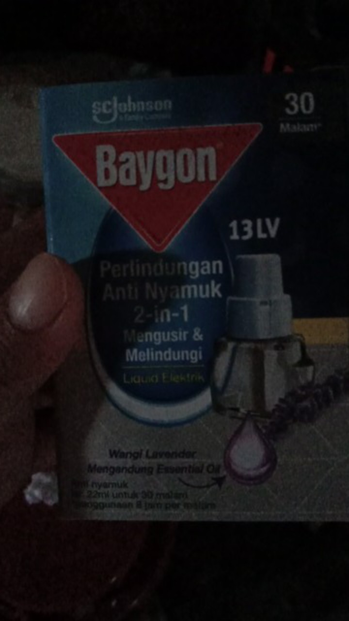 Baygon Liquid Electric Refill Lavender 22 Ml