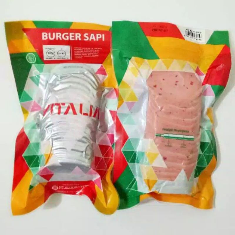 

Vitalia Burger Sapi mini 20pcs untuk Burger MINI