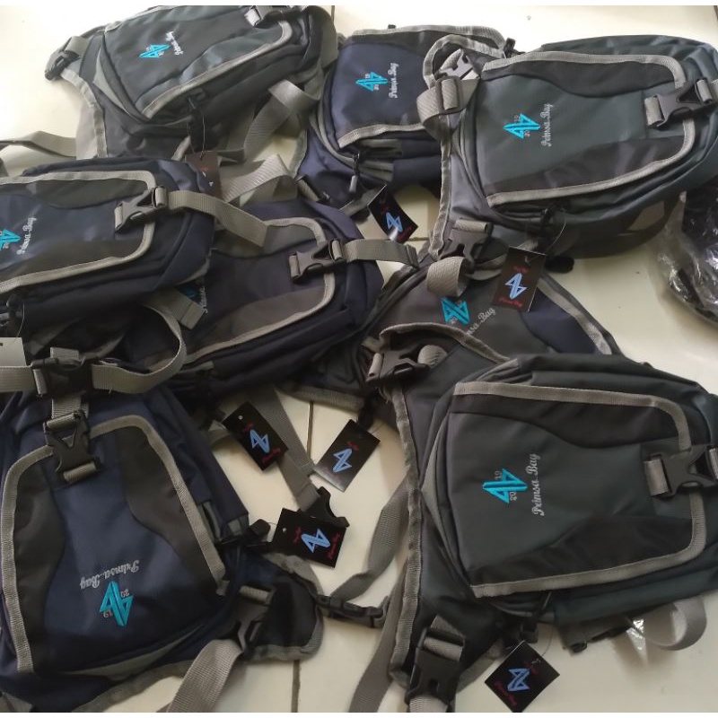 6 pcs paket usaha tas slempang paha slempang pria grosiran