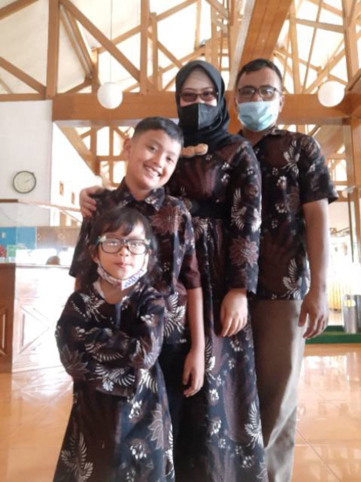 Batik Couple Keluarga Sania Ruffle Ori Ndoro Jawi Dnt Terbaru 2021