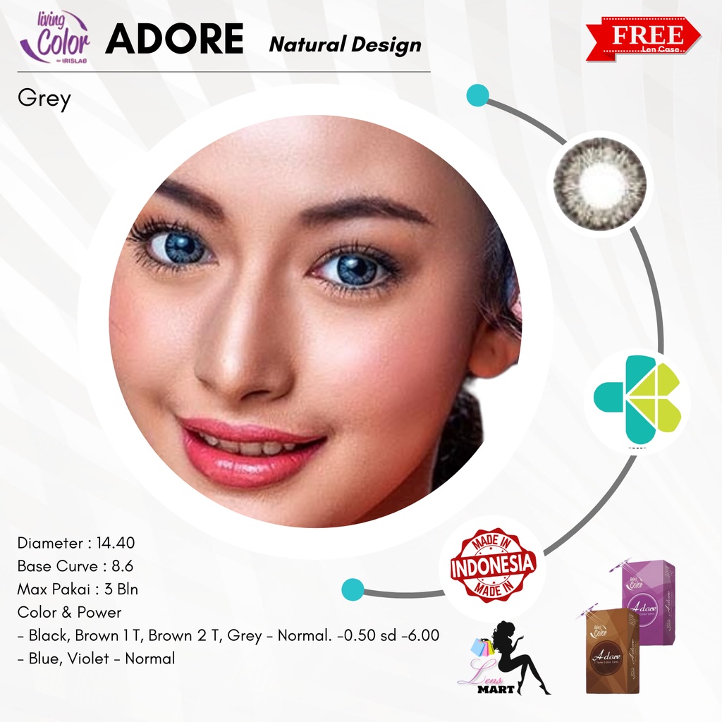 SOFTLENS LIVING COLOR ADORE NORMAL