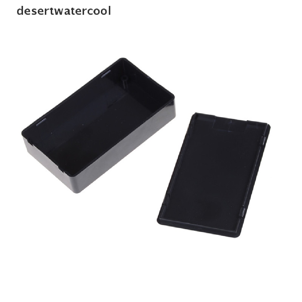 Deid Kotak Case Proyek Elektronik Bahan Plastik Warna Hitam Ukuran 85x50 X 21mm