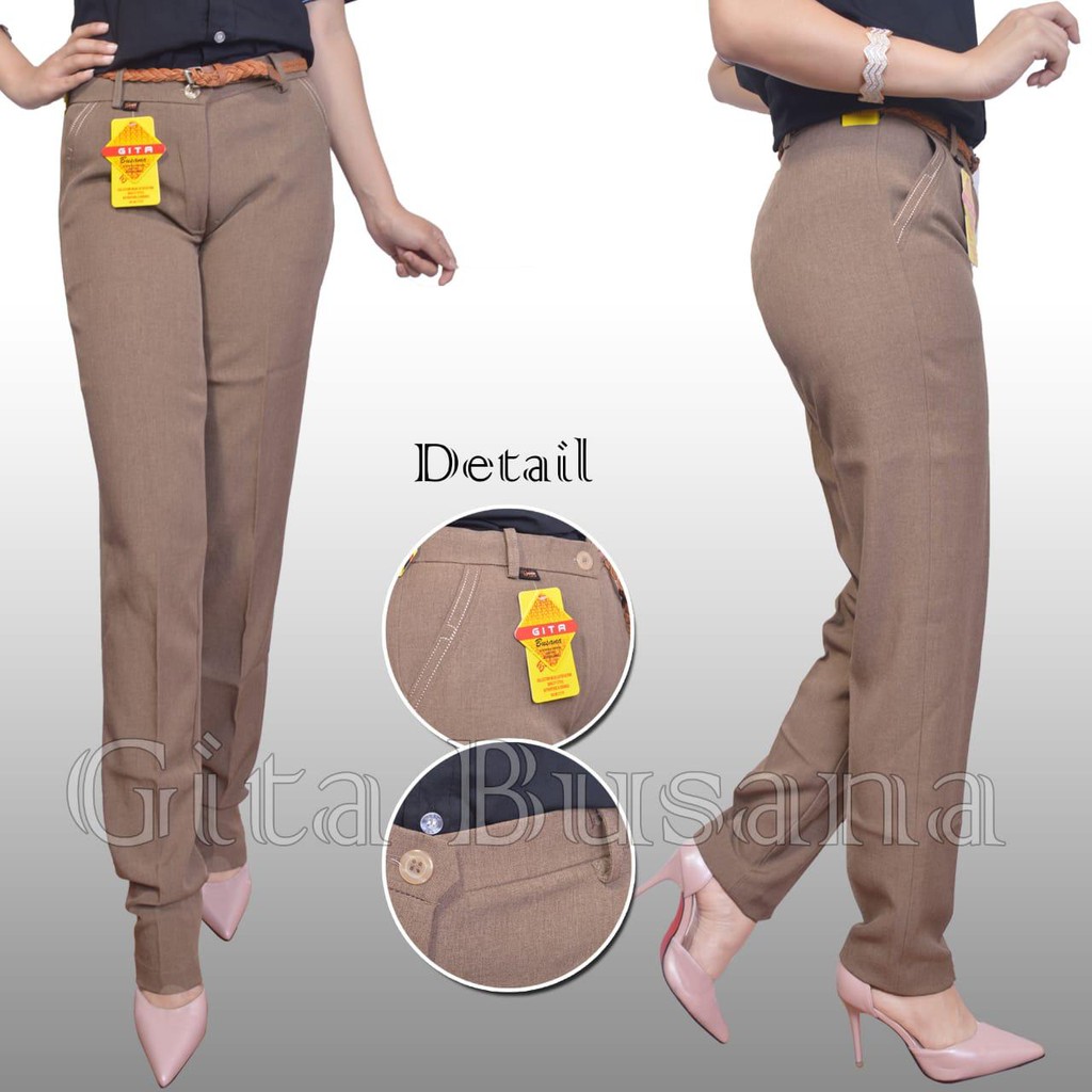 

Celana Kantor Pencil Resleting