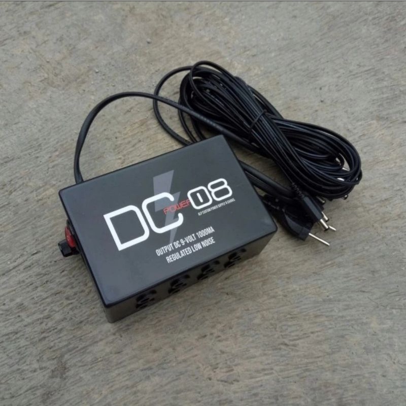 power supply stompbox 8 channel dc 9v low noise