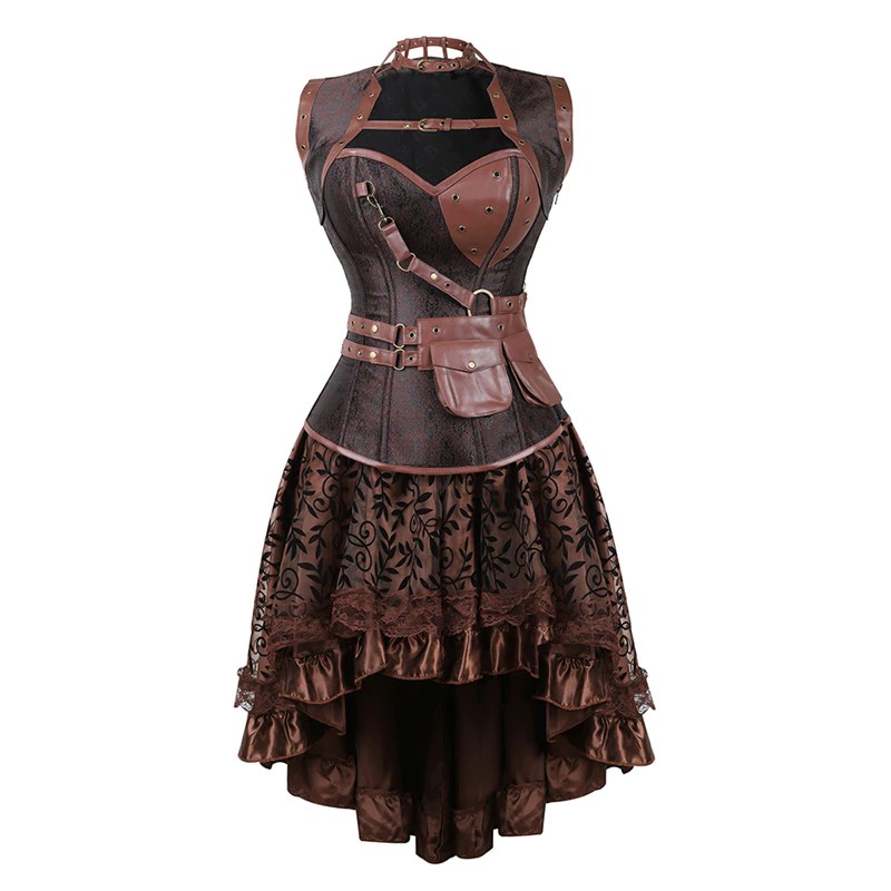 gothic victorian corset dress