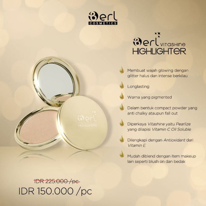 B ERL Cosmetics Highlighter | B Erl | Berl Cosmetics