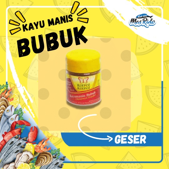 

Bubuk Kayu Manis Halus Asli Original Cap Koepoe Koepoe Murah 32 Gram