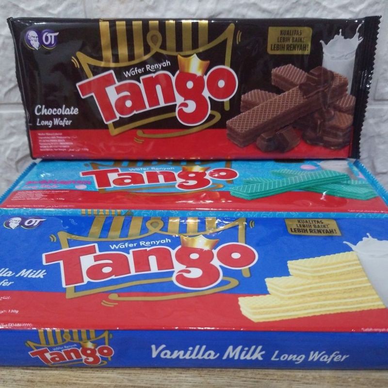 

TANGO Wafer 130 gr (Tersedia rasa Coklat, Vanilla, Keju, Bubblegum)