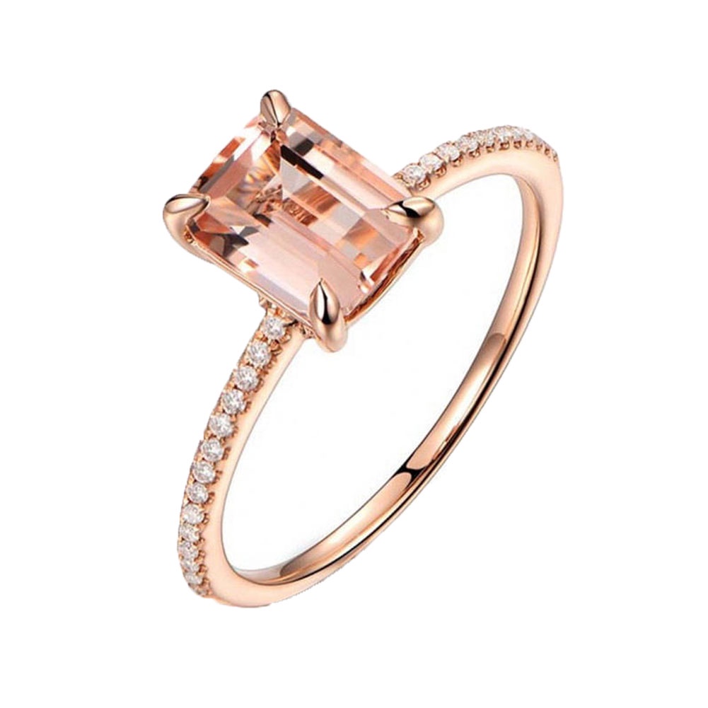 Hu Hu Hu Hu Hu Alat Bantu Pasang Kacamata♡ 2pcs Cincin Wanita Warna Rose Gold Untuk Hadiah Ulang Tahun