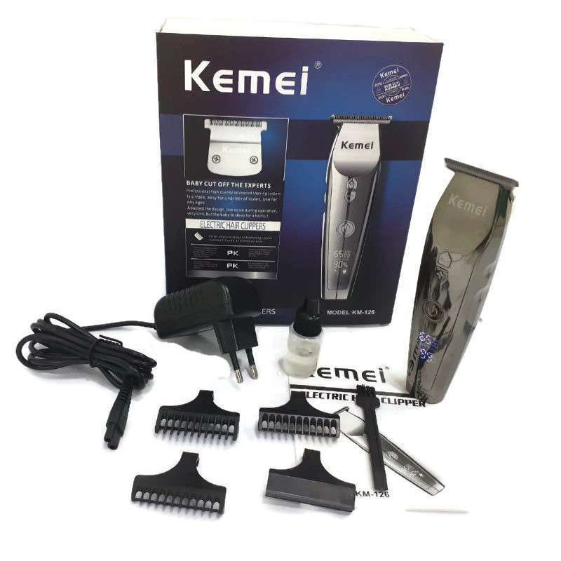 Alat Cukur Rambut Kemei km-126 LCD DISPLAY / Baby Cut Professional