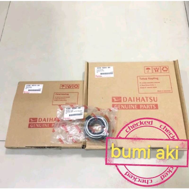 KOPLING SET MATAHARI KAMPAS KOPLING BEARING KOLAHAR KOPLING ORIGINAL DAIHATSU XENIA 1.0 1000CC