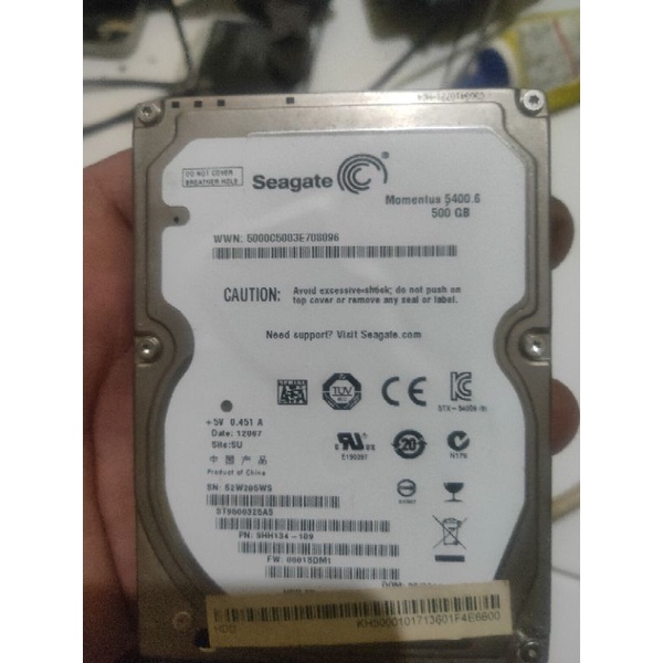 HARDISK SEAGATE 500 GB