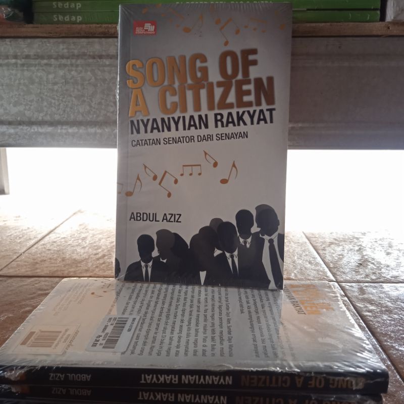 OBRAL BUKU BACAAN MOTIVASI / PENGEMBANGAN DIRI / INSPIRASI / BISNIS / MURAH ORIGINA / PERUBAHAN BESAR / MEMBENTUK KARAKTER PENGUSAHA / MURAH ORIGINAL-Song Of A Citizen