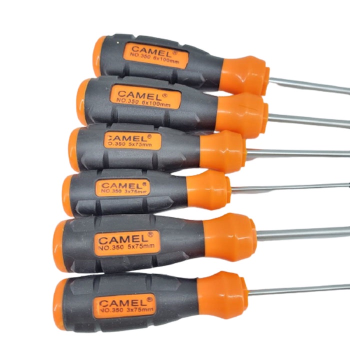 Camel Obeng Plus Minus 6 Pcs Screwdriver Set