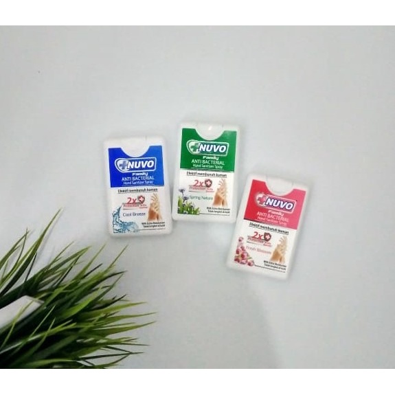 Nuvo Pocket Hand Sanitizer Spray 18 ml