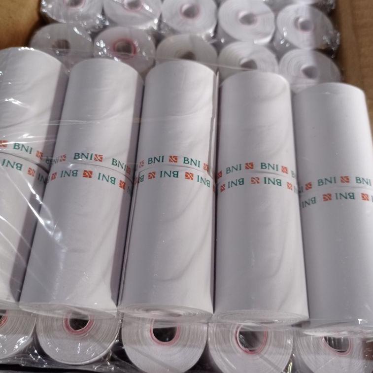 

GS READY!! KERTAS THERMAL Logo BNI 57 atau 58 Printer EDC Bluetoooth LINK, DLL GS81 81+