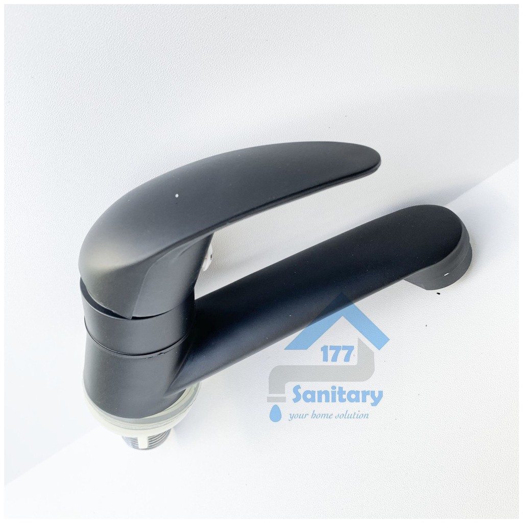 Kran wastafel UP DOWN HITAM B- keran air washtfel sink cuci tangan Angkat minimalis BLACK faucet basin /C23