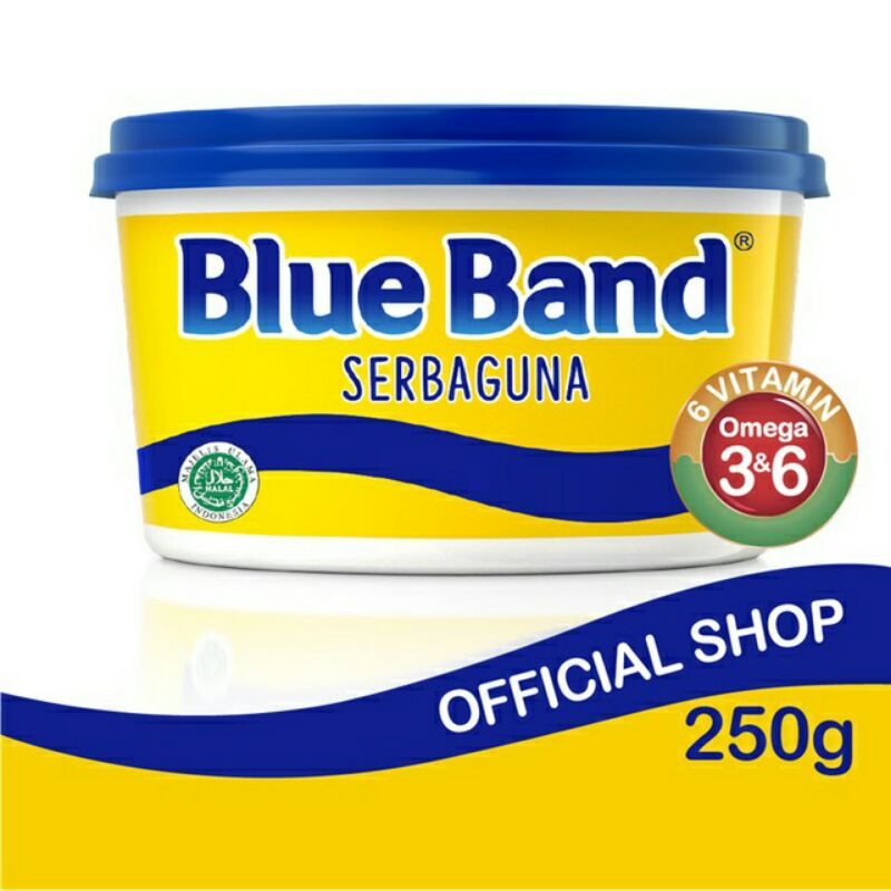 

BLUE BAND MARGARINE SERBAGUNA TUBE - 250gr