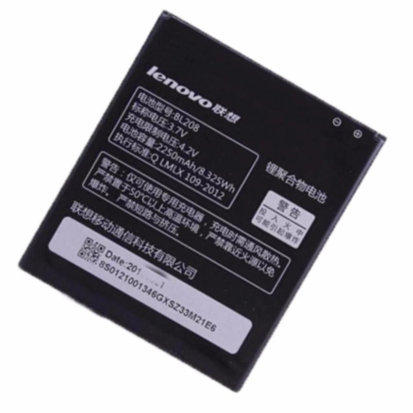 Baterai Lenovo BL208 2250 MAH  Baterai Batre Battery Lenovo BL 208 A616 A75 S920 Original