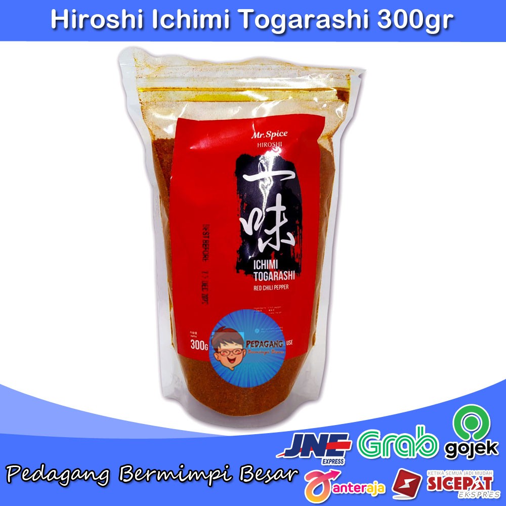 Hiroshi Ichimi Togarashi 300gr | Ichimi | Cabai Bubuk Jepang