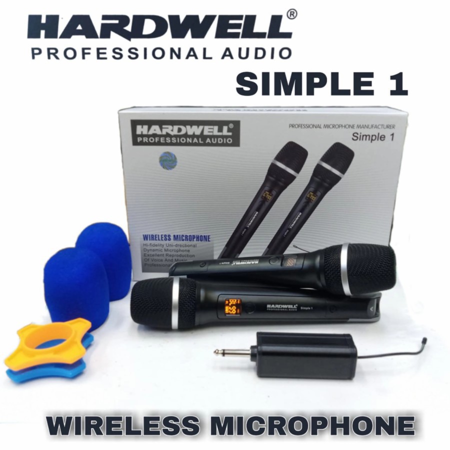 MIC WIRELESS HARDWELL SIMPLE 1 ORIGINAL