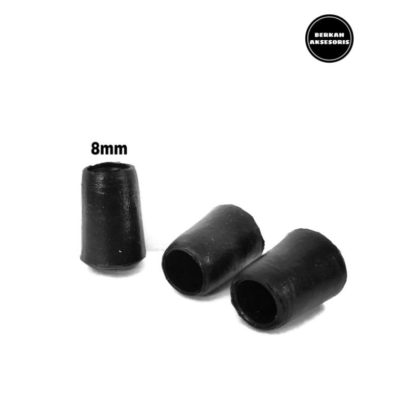 Kaki Karet Pipa untuk Alas Meja dan Kursi 8mm