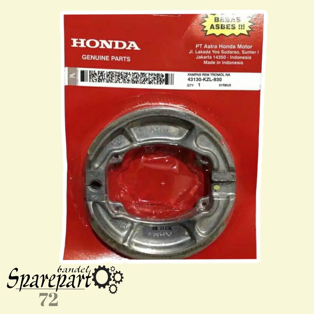 Kampas rem belakang beat vario scoopy kampas rem belakang beat fi scoopy fi spacy fi kampas rem Kzl 