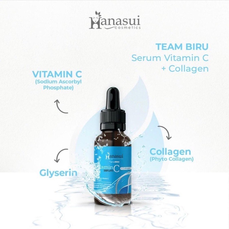 HANASUI SERUM VIT C+COLLAGEN BPOM