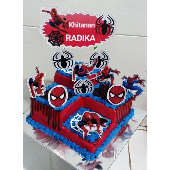 Kue Ulang Tahun spiderman