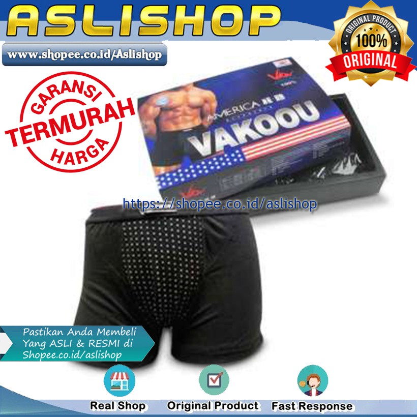  VAKOOU  Celana  Dalam  Kesehatan CD Vakou magnet Pria 