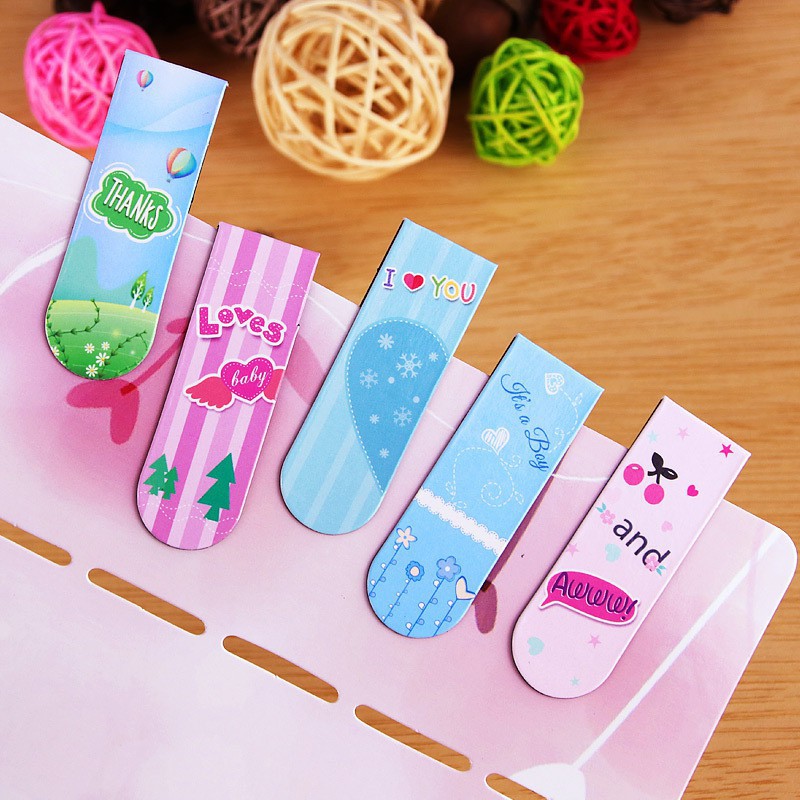 

SOS - Pembatas Buku Magnet / Post It Magnet / Bookmark Buku Magnet karakter Kartun