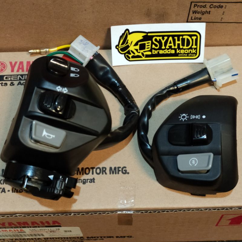 SAKLAR KANAN KIRI MIO ORIGINAL MIO SPORTY MIO SMILE HOLDER ORI YAMAHA
