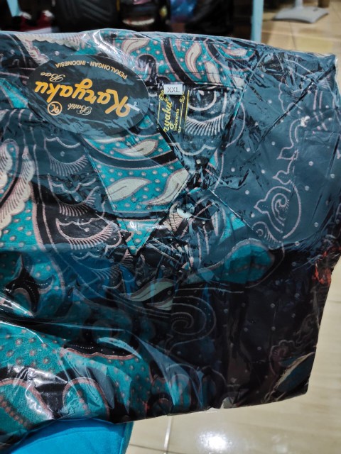 Gamis Batik Motif Tenun Songket Tribal Size M, L, Xl, Xxl Ld 110_112cm Kerja Kantor Batik Murah