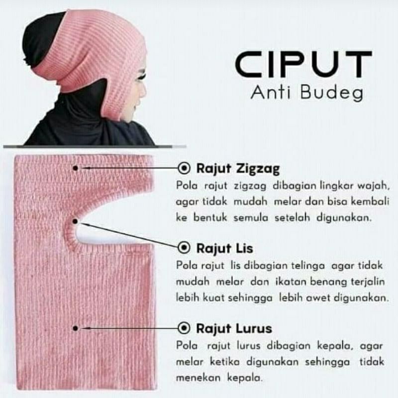 CIPUT RAJUT/ ciput anti budeg/ CIPUT ANBUD/CIPUT ANTI PUSING